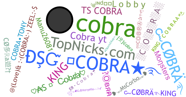 ألقاب لـ Cobra