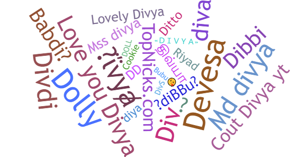 ألقاب لـ Divya