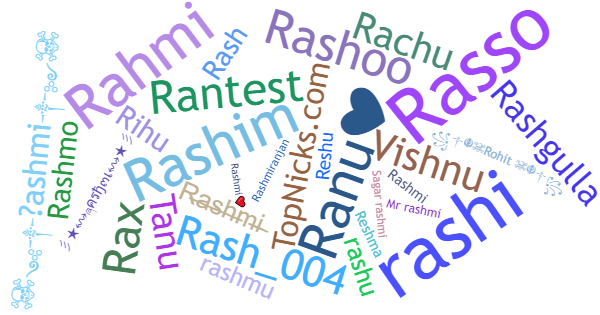 ألقاب لـ Rashmi