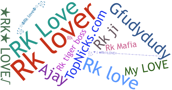 ألقاب لـ RKLove