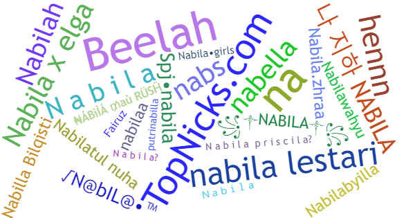 ألقاب لـ Nabila