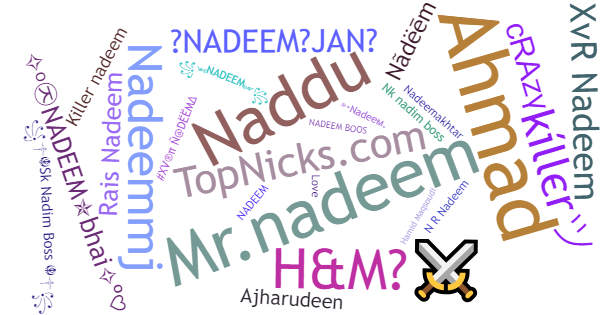 ألقاب لـ Nadeem