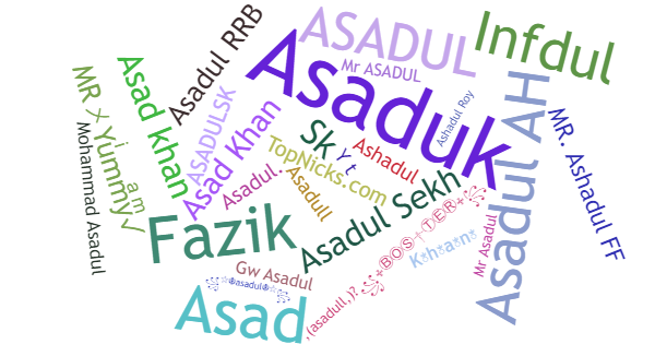 ألقاب لـ Asadul