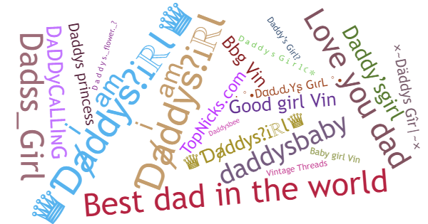 ألقاب لـ Daddysgirl