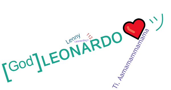 ألقاب لـ Leonardo