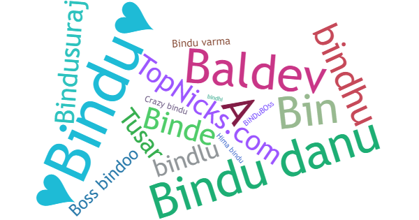 ألقاب لـ Bindu