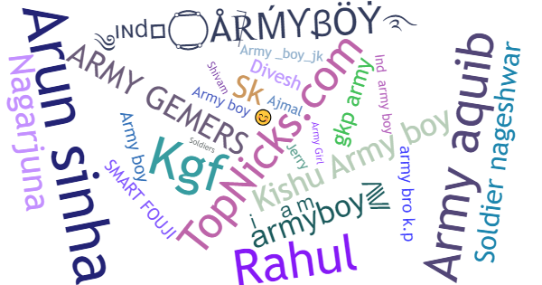 ألقاب لـ Armyboy