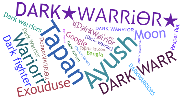 ألقاب لـ DarkWarrior