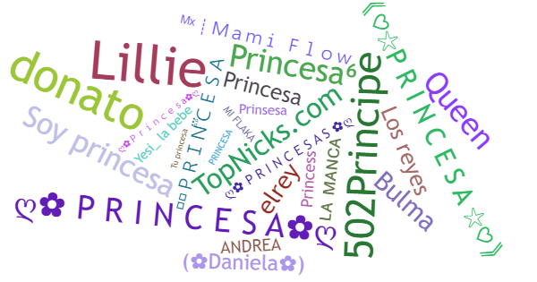 ألقاب لـ Princesas