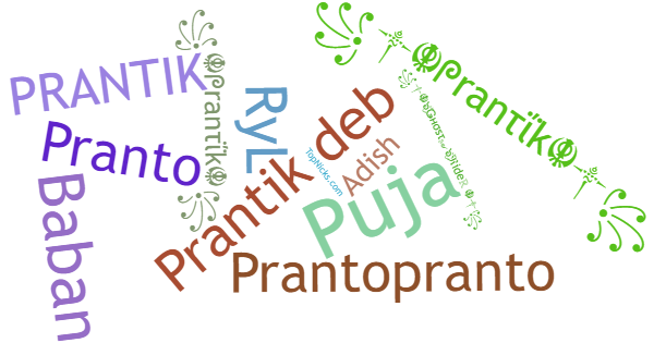 ألقاب لـ Prantik