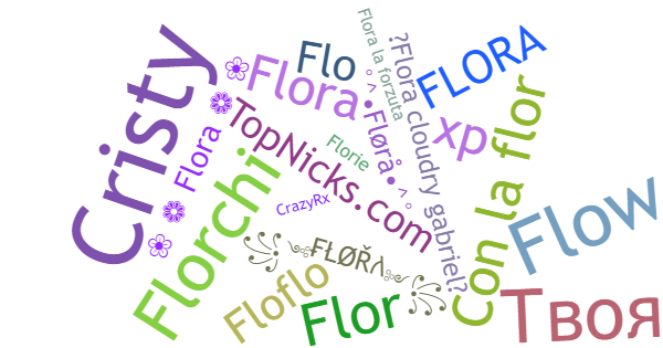 ألقاب لـ Flora