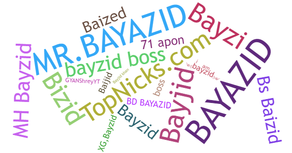 ألقاب لـ Bayzid