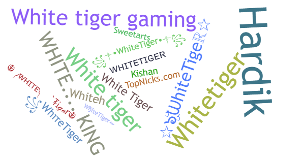 ألقاب لـ WhiteTiger