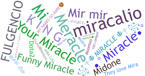 ألقاب لـ Miracle