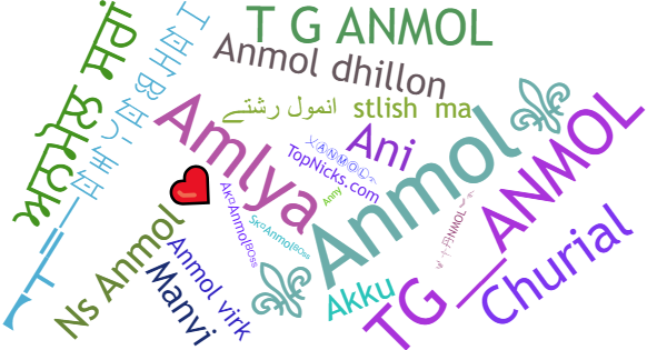 ألقاب لـ Anmol