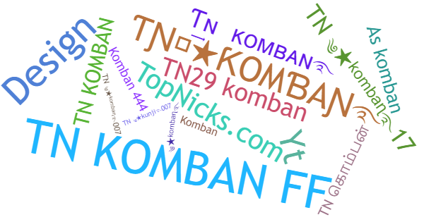 ألقاب لـ TNKOMBAN