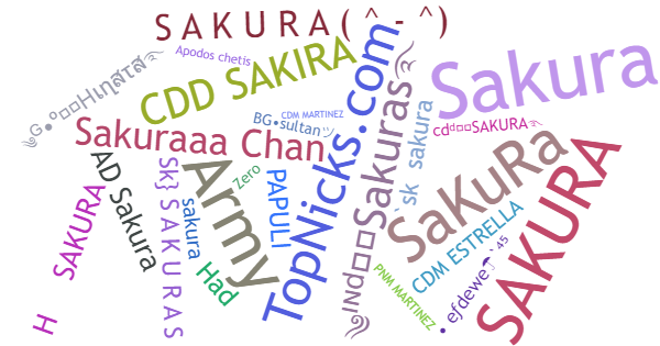 ألقاب لـ Sakuras