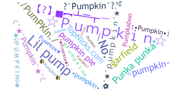 ألقاب لـ Pumpkin