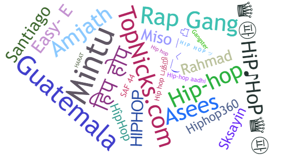 ألقاب لـ HipHop