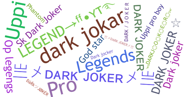 ألقاب لـ Darkjoker