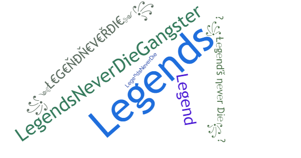 ألقاب لـ LegendsNeverDie