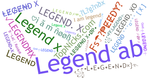 ألقاب لـ Legendx