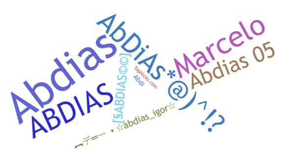 ألقاب لـ Abdias