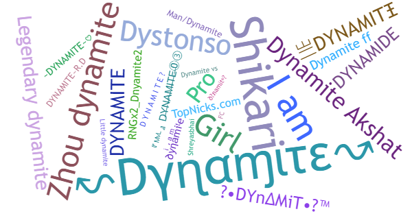 ألقاب لـ Dynamite