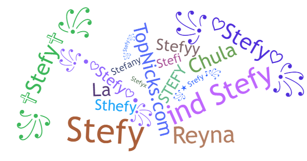 ألقاب لـ Stefy