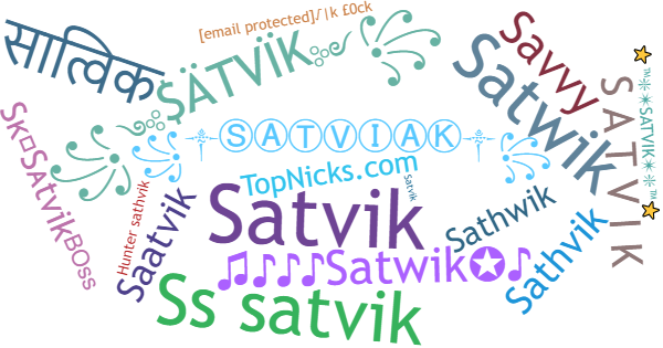 ألقاب لـ Satvik