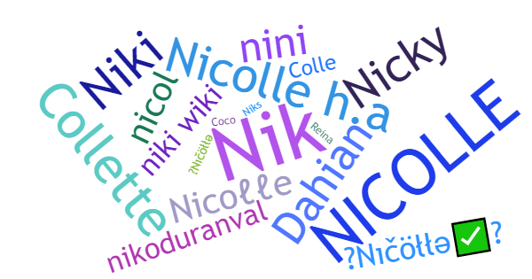 ألقاب لـ Nicolle