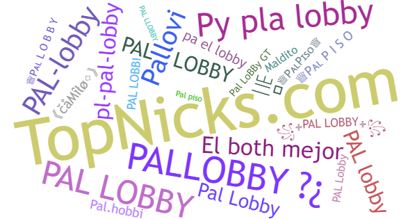 ألقاب لـ PalLobby