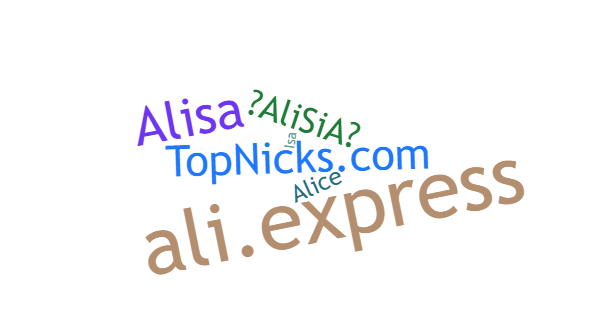 ألقاب لـ Alisia