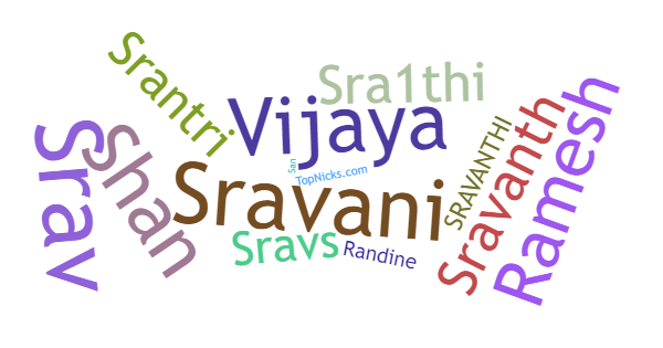 ألقاب لـ Sravanthi