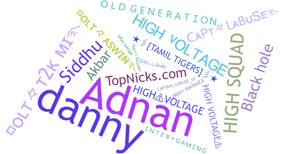 ألقاب لـ HighVoltage