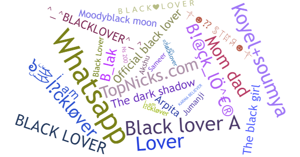 ألقاب لـ Blacklover