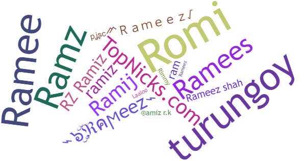 ألقاب لـ Rameez