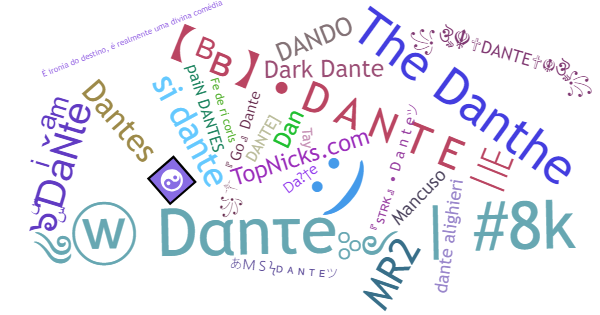 ألقاب لـ Dante