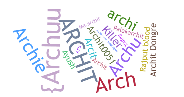 ألقاب لـ Archit