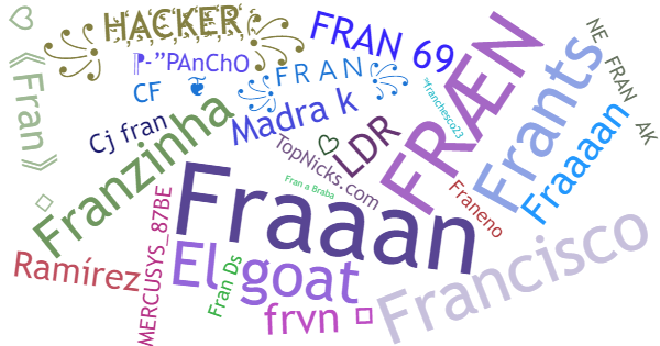 ألقاب لـ Fran