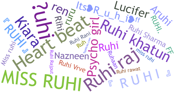 ألقاب لـ Ruhi