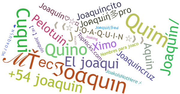 ألقاب لـ Joaquin