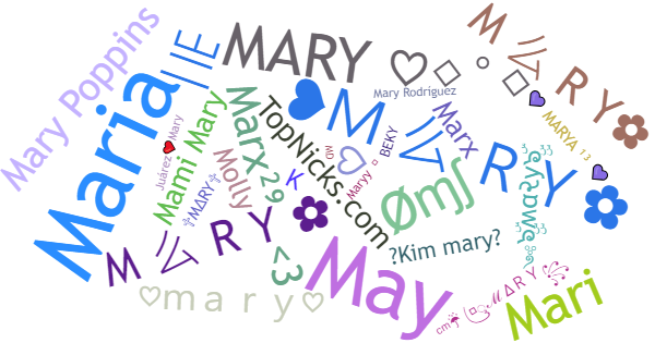 ألقاب لـ Mary