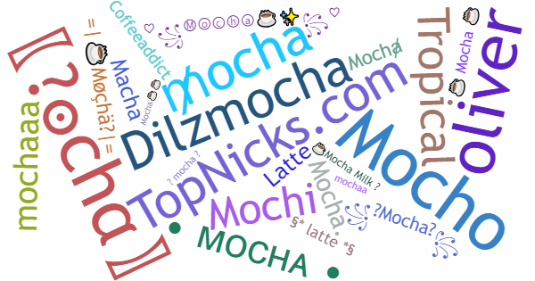 ألقاب لـ Mocha