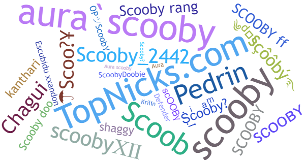 ألقاب لـ Scooby