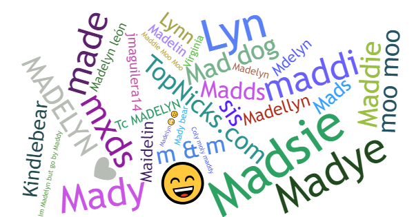 ألقاب لـ Madelyn