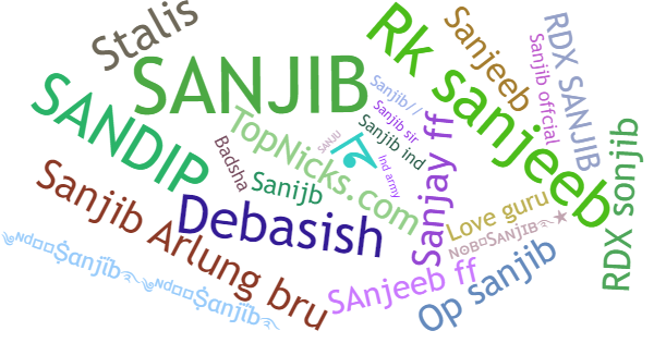 ألقاب لـ Sanjib