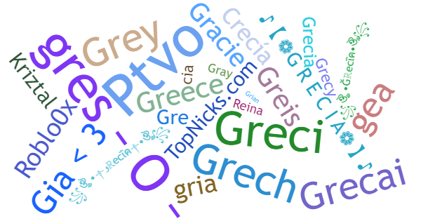 ألقاب لـ Grecia