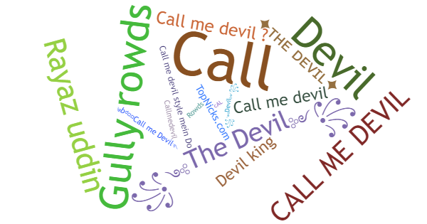 ألقاب لـ CallMeDevil