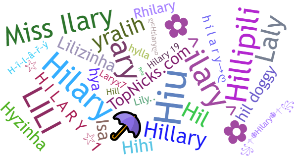 ألقاب لـ Hilary